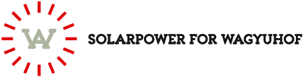 Solarpower for Wagyuhof
